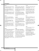 Preview for 2 page of Harman Kardon BRUKSANVISNING AVR 255 Code Manual