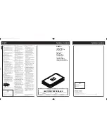 Preview for 1 page of Harman Kardon CA470 User Manual