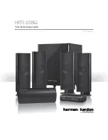 Harman Kardon Cen-TS60 Owner'S Manual preview