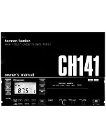 Предварительный просмотр 1 страницы Harman Kardon CH141 Owner'S Manual