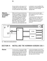 Предварительный просмотр 15 страницы Harman Kardon CXO-1 Instruction Manual