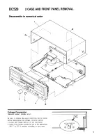 Предварительный просмотр 4 страницы Harman Kardon DC520 Service Manual