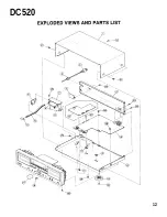 Предварительный просмотр 13 страницы Harman Kardon DC520 Service Manual