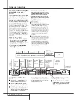 Предварительный просмотр 14 страницы Harman Kardon DMC 250 Owner'S Manual