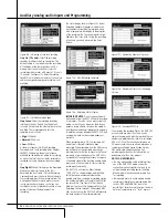 Предварительный просмотр 32 страницы Harman Kardon DMC 250 Owner'S Manual