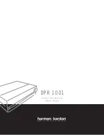 Harman Kardon DPR 1001 Owner'S Manual preview