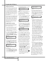 Preview for 46 page of Harman Kardon DPR 1005 Owner'S Manual