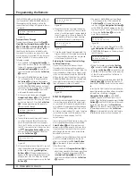 Предварительный просмотр 52 страницы Harman Kardon DPR 2005 Owner'S Manual