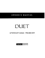 Harman Kardon DUET HK210 Owner'S Manual preview