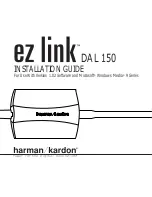 Preview for 1 page of Harman Kardon EZ Link DAL 150 Installation Manual