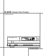 Preview for 2 page of Harman Kardon FL 8370 Owner'S Manual