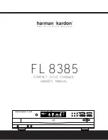 Harman Kardon FL 8385 Owner'S Manual preview