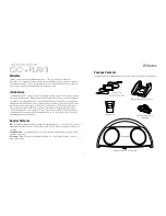 Preview for 3 page of Harman Kardon Go + Play II Owner'S Manual