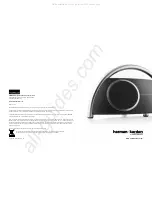 Preview for 6 page of Harman Kardon GO + PlAy Owner'S Manual