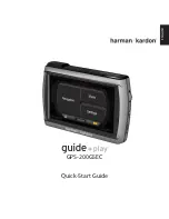 Preview for 1 page of Harman Kardon GPS-200GSEC Quick Start Manual