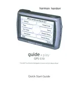 Harman Kardon GPS-510 Quick Start Manual preview