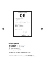 Preview for 32 page of Harman Kardon guide + play GPS-200GSEC User Manual