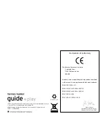 Preview for 12 page of Harman Kardon Guide + Play GPS-300 Quick Start Manual