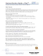 Preview for 4 page of Harman Kardon guide+play GPS-500 Frequently Asked Questions