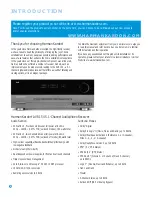 Предварительный просмотр 6 страницы Harman Kardon Harman/kardon AVR 154 Owner'S Manual