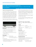 Предварительный просмотр 6 страницы Harman Kardon Harman/kardon HK3490 Owner'S Manual