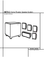 Предварительный просмотр 2 страницы Harman Kardon Harman-Kardon HKTS 2 Owner'S Manual