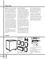 Предварительный просмотр 5 страницы Harman Kardon Harman-Kardon HKTS 2 Owner'S Manual