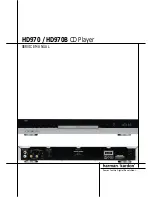 Harman Kardon HD 970 Service Manual preview