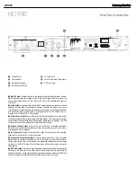 Preview for 9 page of Harman Kardon HD 990 Service Manual