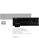 Harman Kardon HD7500 Instruction Manual preview