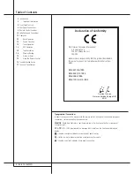 Preview for 2 page of Harman Kardon HK 3370 Owner'S Manual