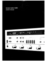 Preview for 1 page of Harman Kardon HK580I Owner'S Manual