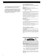 Предварительный просмотр 2 страницы Harman Kardon HK6300 Instruction Manual