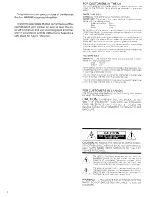 Предварительный просмотр 2 страницы Harman Kardon HK6600 Instruction Manual