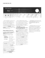 Предварительный просмотр 7 страницы Harman Kardon HK730 Owner'S Manual