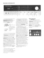 Предварительный просмотр 8 страницы Harman Kardon HK730 Owner'S Manual