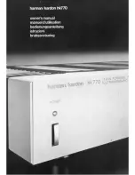 Harman Kardon HK770 Owner'S Manual предпросмотр