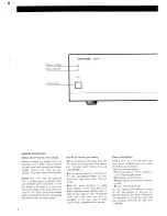 Preview for 4 page of Harman Kardon HK870 Owner'S Manual