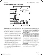 Preview for 2 page of Harman Kardon HKTS 200/230 SUB Service Manual