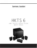 Предварительный просмотр 1 страницы Harman Kardon HKTS 6 Owner'S Manual