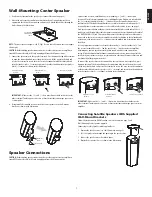 Preview for 7 page of Harman Kardon HKTS 60BQ/230 User Manual