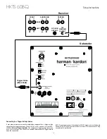 Preview for 10 page of Harman Kardon HKTS 60BQ Owner'S Manual