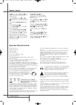 Preview for 30 page of Harman Kardon HS 1000 Owner'S Manual