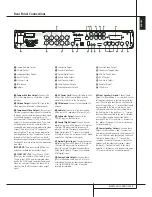 Preview for 9 page of Harman Kardon HS 500 Owner'S Manual