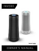 Предварительный просмотр 1 страницы Harman Kardon INVOKE Owner'S Manual