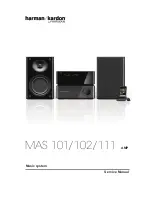 Preview for 1 page of Harman Kardon MAS 101 Service Manual