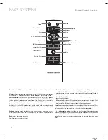 Предварительный просмотр 8 страницы Harman Kardon MAS 102 Owner'S Manual