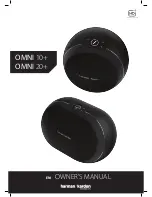 Harman Kardon OMNI 10+ Owner'S Manual preview