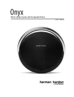 Harman Kardon ONYX Owner'S Manual preview