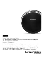 Preview for 10 page of Harman Kardon ONYX Owner'S Manual